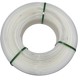 Труба из сшитого полиэтилена WAAG White DN20 x 2,0, PN 6 (бухта 200м), PE-Xa / EVOH, прозрачная Труба из сшитого полиэтилена WAAG White DN20 x 2,0, PN 6 (бухта 200м), PE-Xa / EVOH, прозрачная